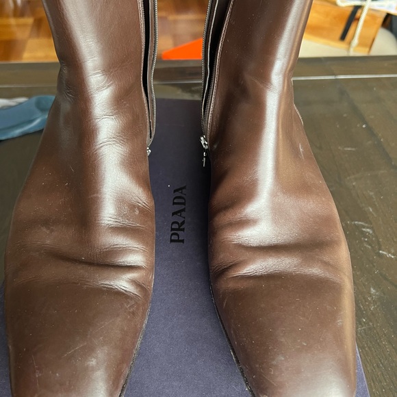 Men’s  Prada boots 101/2 US. Still in good condition. - Picture 3 of 11